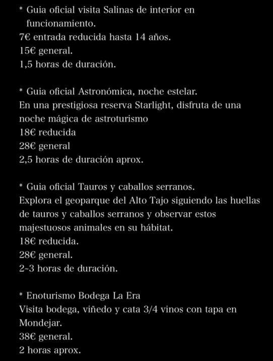 El Retiro & Gastro Vivencias Villa Siguenza Eksteriør bilde